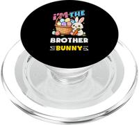 Sono The Brother Bunny, una famiglia che va a caccia di uova, abbinata a Pasqua PopSockets PopGrip per MagSafe