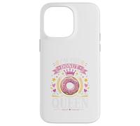 Sono The Donut Queen Sweet Crown Style Custodia per iPhone 14 Pro Max