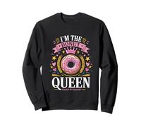 Sono The Donut Queen Sweet Crown Style Felpa