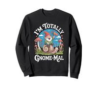 Sono Totalmente GNOME-Mal Fun Snail Ride Felpa