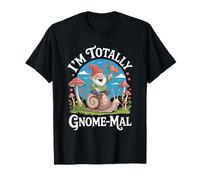Sono Totalmente GNOME-Mal Fun Snail Ride Maglietta