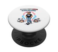 SONO TROPPO OCCUPATO VIVERE PER SPIEGARMI Trans Pride PopSockets PopGrip Adesivo