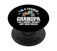 Sono un agricoltore Nonno Rancher Trattore Agricoltura agricola PopSockets PopGrip Adesivo