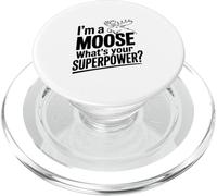 Sono un alce Qual è il tuo superpotere PopSockets PopGrip per MagSafe