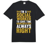 Sono Un Assistente Sociale per Risparmiare Tempo Servizio Sociale Servizio Sociale Comfort Colors Adult Heavyweight T-Shirt
