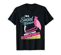 Sono Un Assistente Sociale Qual è Il Tuo superpotere Divertente Maglietta