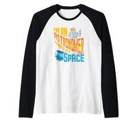 Sono Un astronomo Gioco di Parole Scherzo Meme Gag Maglia con Maniche Raglan