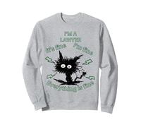 Sono Un Avvocato Tutto è Buon Umore Design Abbigliamento da Lavoro Felpa