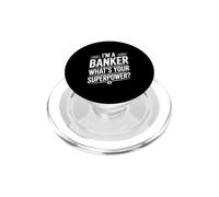 Sono un banchiere Qual è il tuo superpotere PopSockets PopGrip per MagSafe