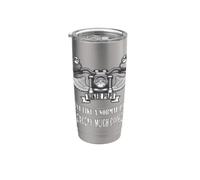 Sono un Biker Papa Bicchiere termico in acciaio inox doppia parete