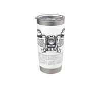 Sono un Biker Papa Bicchiere termico in acciaio inox doppia parete