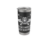Sono un Biker Papa Bicchiere termico in acciaio inox doppia parete