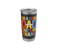 Sono un bravo papà Questo è il mio Thang Dad Bicchiere termico in acciaio inox doppia parete