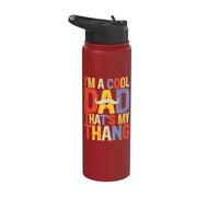 Sono un bravo papà Questo è il mio Thang Dad Stainless Steel Insulated Water Bottle