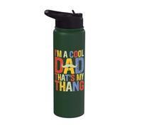 Sono un bravo papà Questo è il mio Thang Dad Stainless Steel Insulated Water Bottle