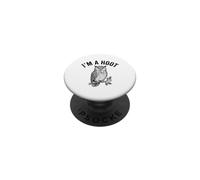Sono un buffo gufo con topo che urla, gioco di parole PopSockets PopGrip Adesivo