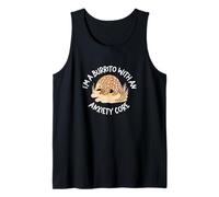 Sono Un Burrito con Un Cuore di ansia Pangolins Pangolin Lovers Canotta