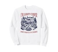 Sono Un campeggiatore Felice Quando papà è al Comando Felpa