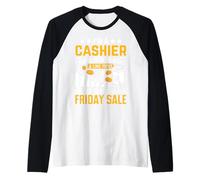 Sono Un cassiere So Come Fare Una Linea muoversi più Velocemente di Una B Maglia con Maniche Raglan
