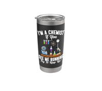 Sono un chimico se mi vedi correre cerca di tenere il passo con la scienza Bicchiere termico in acciaio inox doppia parete