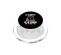 Sono un chimico se mi vedi correre cerca di tenere il passo con la scienza PopSockets PopGrip per MagSafe