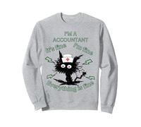 Sono Un contabile Tutto è Buon Umore Design Abbigliamento da Lavoro Felpa
