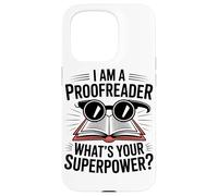 Sono Un Correttore Di Bozze Qual È Il Tuo Superpotere Amante Custodia per iPhone 15 Pro