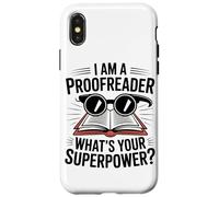 Sono Un Correttore Di Bozze Qual È Il Tuo Superpotere Amante Custodia per iPhone X/XS