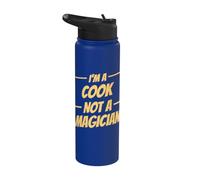 Sono un cuoco non un mago Cuoco divertente Stainless Steel Insulated Water Bottle