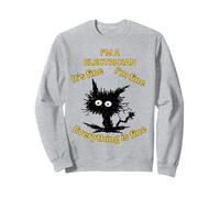 Sono Un Elettricista Tutto è Buon Umore Design Abbigliamento da Lavoro Felpa
