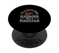 Sono un facilities manager non un mago Facility Management PopSockets PopGrip Adesivo