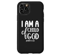 Sono un figlio di Dio Giovanni 1:12 - Citazione sull'identità cristiana Custodia per iPhone 11 Pro
