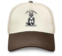 Sono Un Figlio per Nonsense Trucker Hat Cappello da Donna alla Moda in Rete per L'Estate