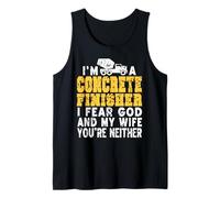 Sono Un Finitore Temo Dio e Mia Moglie Umorismo Canotta