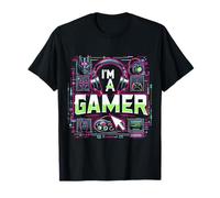 Sono Un Gamer con Controller Power Maglietta