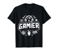 Sono Un Gamer Pixel Hero Maglietta