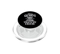 Sono un Gemelli, questa è la mia scusa Gemelli PopSockets PopGrip per MagSafe