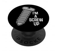 Sono un gioco di parole divertente per un falegname meccanico tuttofare PopSockets PopGrip Adesivo