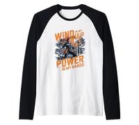 Sono un grande fan del mio lavoro Tecnico di turbine eoliche Maglia con Maniche Raglan