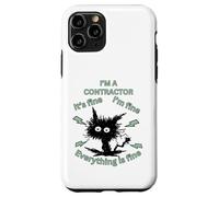 Sono un imprenditore Tutto è buon umore Design Abbigliamento da lavoro Custodia per iPhone 11 Pro