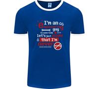 Sono Un Ingegnere Che Non Ha Mai Torto Uomo Ringer T-Shirt FotL