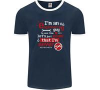 Sono Un Ingegnere Che Non Ha Mai Torto Uomo Ringer T-Shirt FotL