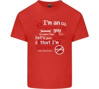 Sono Un Ingegnere Che Non Sbaglia Mai Uomo T-Shirt In Cotone