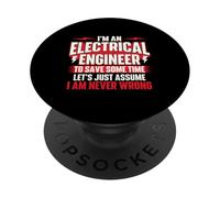 Sono un ingegnere elettrico - Ingegneria Elettrica PopSockets PopGrip Adesivo