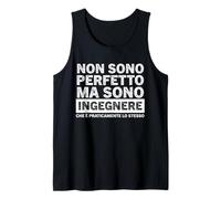 Sono Un Ingegnere Professione Laurea Ingegneria Divertente Canotta