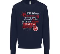 Sono Un Ingegnere Uomo Che Non Sbaglia Mai Felpa