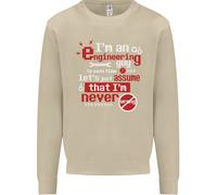 Sono Un Ingegnere Uomo Che Non Sbaglia Mai Felpa