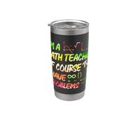 Sono un insegnante di matematica, ovviamente ho problemi Algebra Matematica Bicchiere termico in acciaio inox doppia parete