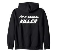 Sono Un Killer di Cereali | Non Una Colazione Serial Killer Felpa con Cappuccio