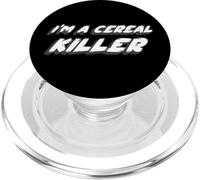 Sono un killer di cereali | Non una colazione serial killer PopSockets PopGrip per MagSafe